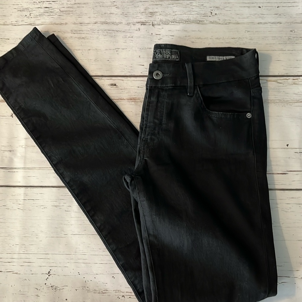 Guess - size 27 black jeans